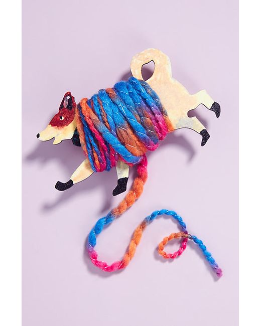 Anthropologie Women's Dog Sweater Ribbon