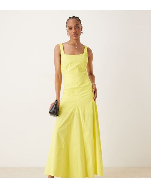 off shoulder meshki dress Dalia Off Shoulder Satin Maxi Dress - Soft Pink