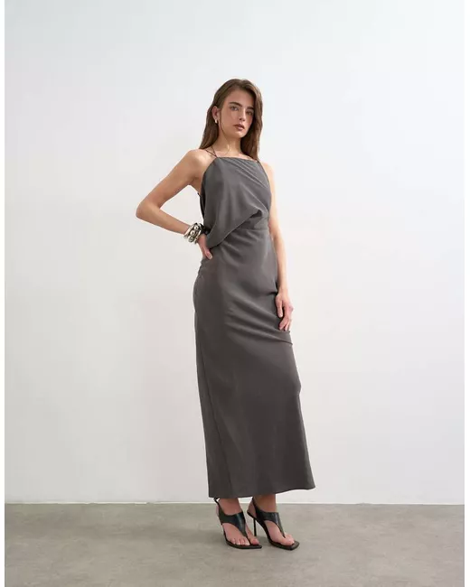 princess polly baby blue dress Brown TOPSHOP Dresses for Women