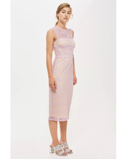 sequin and lace sheath dress Fitted Formal Sequin Lace Evening Tea Length Dress Amoris T906
