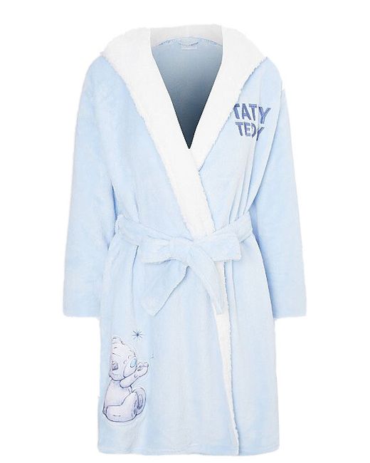 George Disney Dumbo Character Fleece Print Dressing Gown/Bathrobe For Ladies  | Stylemi