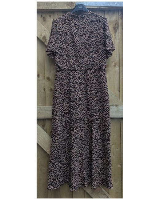 knee length dresses for ladies Veronica Sequin Midi Dress / Leopard Print | Meshki
