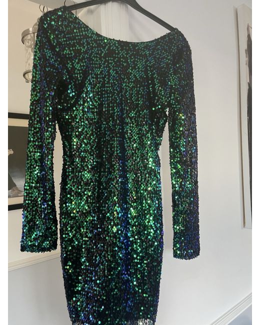 slim fit dress slacks Primark Green Silk Satin Chain Bandana Cowl Scarf Camisole Tank Mini Dress Sz 6