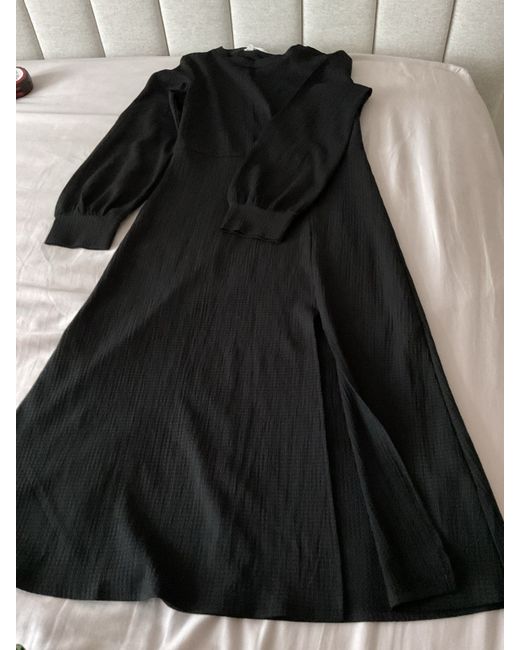 Primark Knitted Dress in Black | Stylemi
