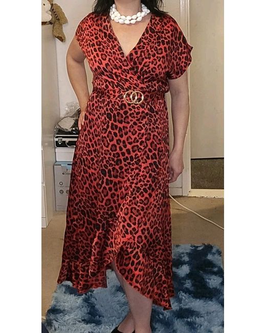 knee length dresses for ladies Kenneth Cole Knot Front Modern Midi Dress main image 1