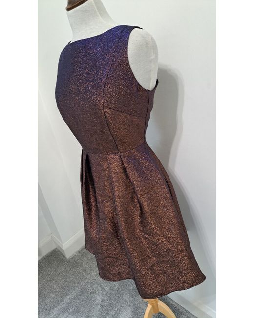 green emerald velvet dress Little White Fit and Flare Dress 8
