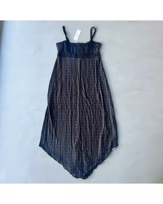 Urban Outfitters Nikita Lace Hanky Hem Midi Dress. Black/. Large. RRP 49 in  Beige | Stylemi