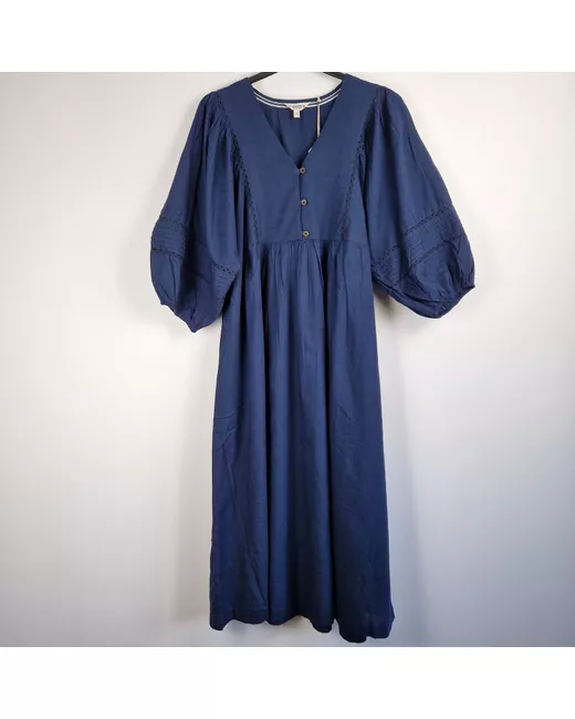 princess polly baby blue dress Fat Face Remi Midi Dress with pockets UK 18 R NEW in Black