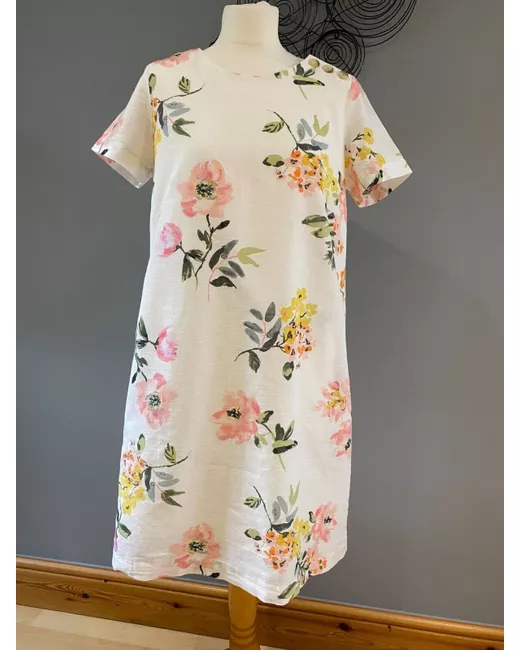 loft beach dresses NWT Ann Taylor LOFT 100% Cotton Striped Strappy Flare Summer Beach Dre –  JNL Trading main image 1