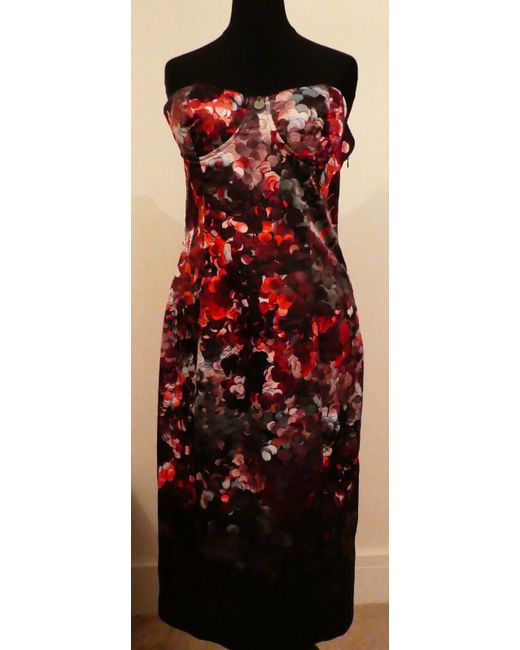 women's olive green dress Elle Floral Print Contrast Trim Half Sleeve Mini Dress main image 0