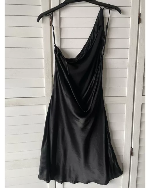 sachin and babi light blue dress Silk Zara Black Backless Satin Dress Zara Dresses Zara Satin Camisole Slip  Dress Poshmark main image 1