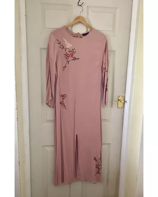 TopShop Boho lace Rust Dress holiday dress