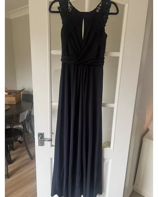monsoon evening dresses uk Off Shoulder Long Satin Prom Dresses Split Evening Gown main image 0
