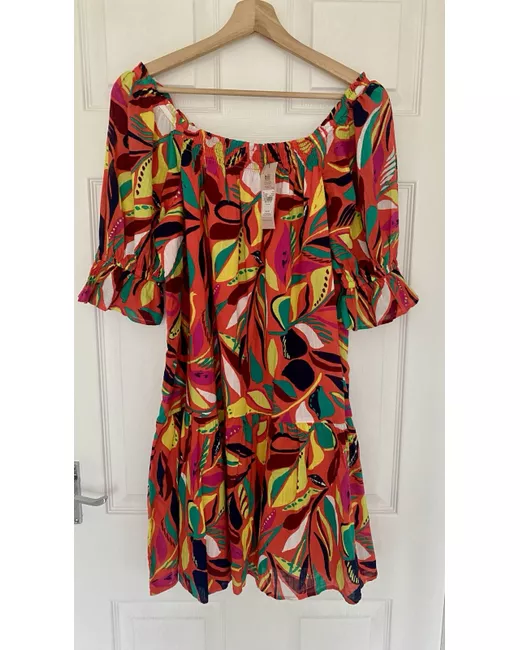 knee length dresses for ladies BELLA TU Bennett Tunic Dress Ikat Green – Matilda's Life Style