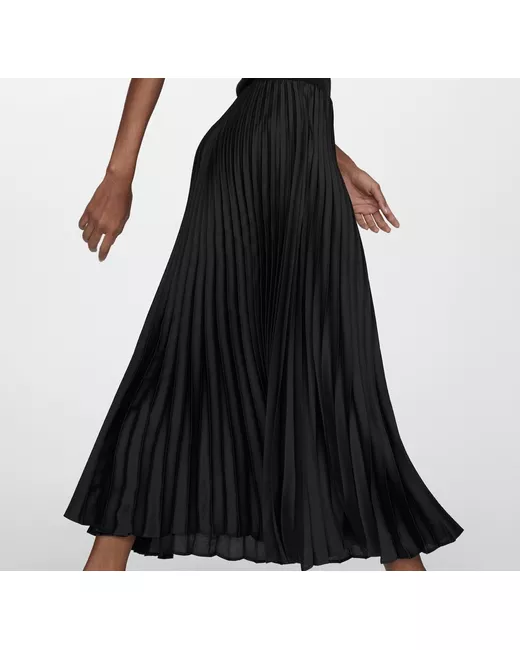 strapless open back dress MANGO. Polka dot pleated skirt, size 38 – Hibuy market main image 1