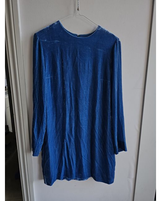 princess polly baby blue dress Tuckernuck Blue Satin Mountbatten Cape Blue / XL/XXL main image 0