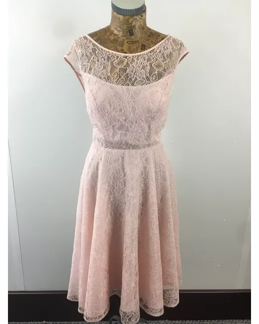 Jacques Vert Floral Lace Lined Special Occasion Dress UK 12 New With Tag in  Green | Stylemi