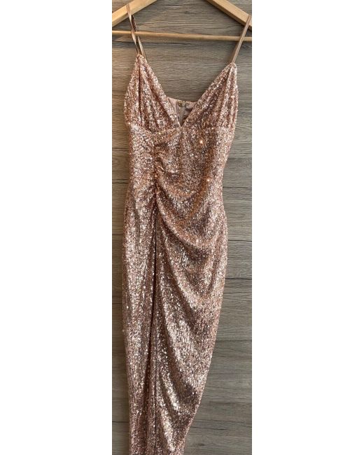 edikted denim overall dress Alissa Strapless Mini - Light Blue Pocket detailing SHOPMY Colour:Doppio BADGLEY MISCHKA - Designer