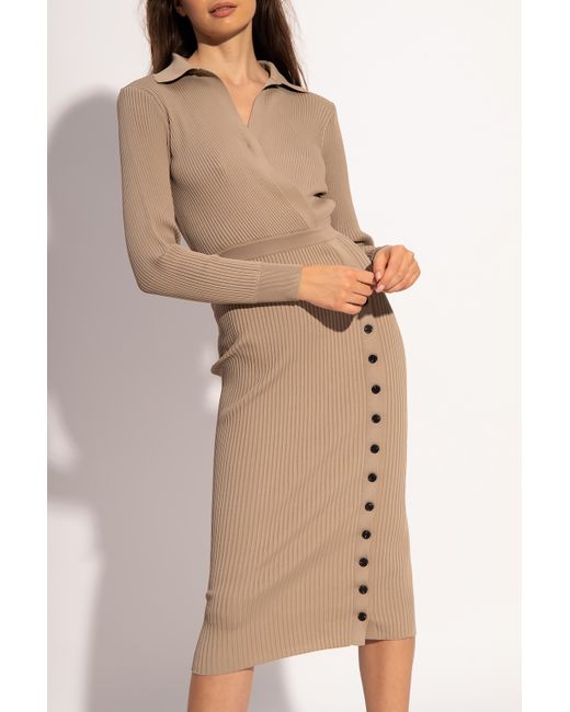 low back knit dress Open-Back Knit Dress main image 0
