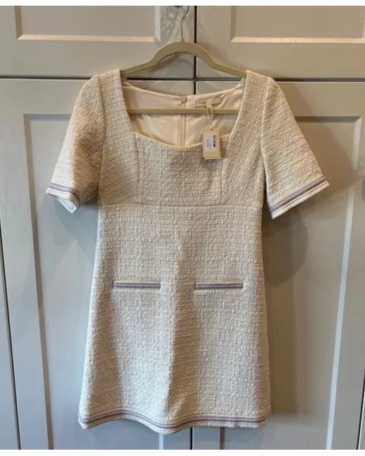 maje ranessa short tweed dress Maje Short Tweed Dress