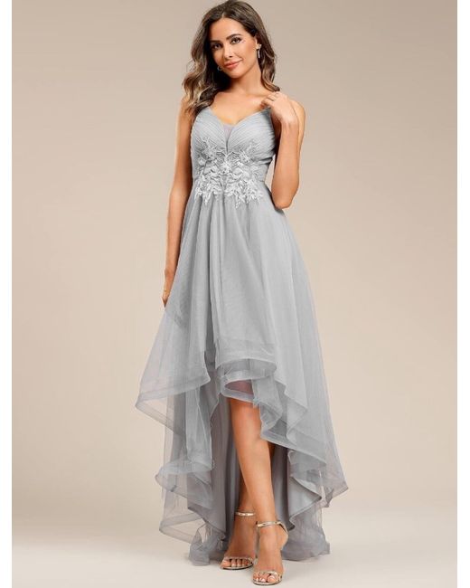 slim fit dress slacks Lace Bridesmaid Dress Maxi Long Tulle Sleeveless