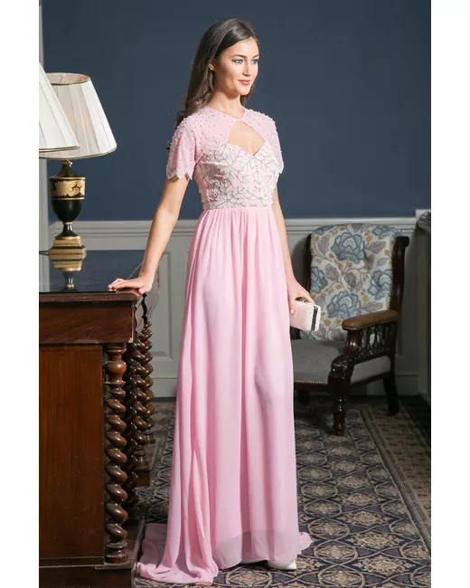 virgos lounge pink dress RAISA DRESS  Lolliesvintagestore