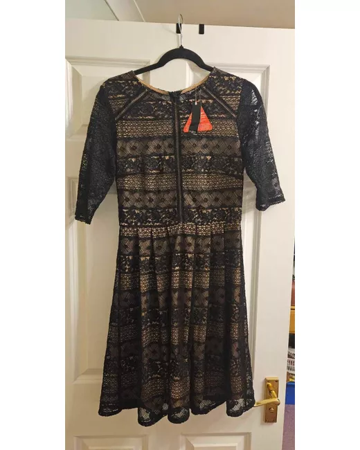 Myleene Klass Lace Dress 12 in Black | Stylemi