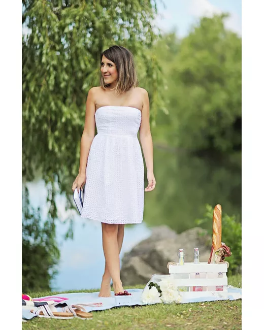 new look green tea dress Tea Length Half Sleeves Green Prom Dress Short Party Dress PSK362 US2 / Green main image 1