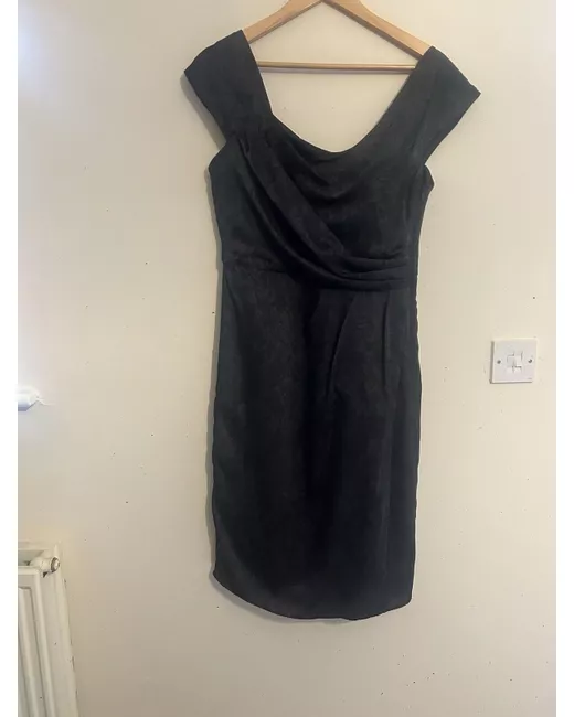 black lace sheer mini dress Carlotta Lace Mini Dress main image 0