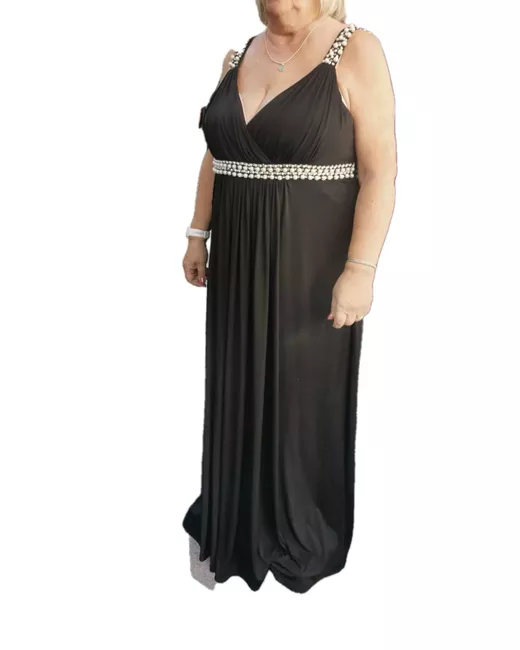 evening dress plus size ANDREA & LEO MA101 Dynasty Lace Mermaid Gown – The Gown Galleria main image 1
