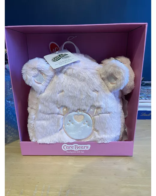 Skinnydip Skinny Dip Fluffy Care Bears Plush Backpack Bag  display picture 3