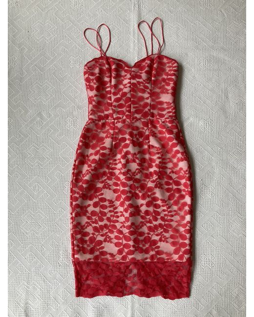 Kardashian Kollection Leopard Print Halter Neck Dress 10 in Blue | Stylemi