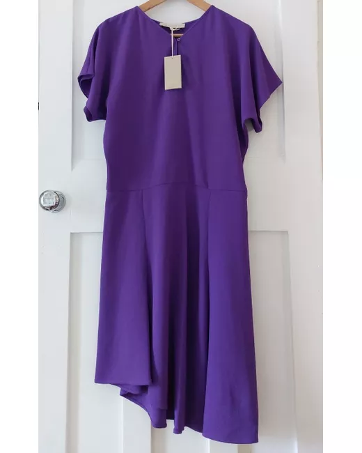 strapless open back dress Elegant Mulberry Purple One-shoulder Lace Top Mermaid Long Bridesmaid –  SposaBridal main image 0