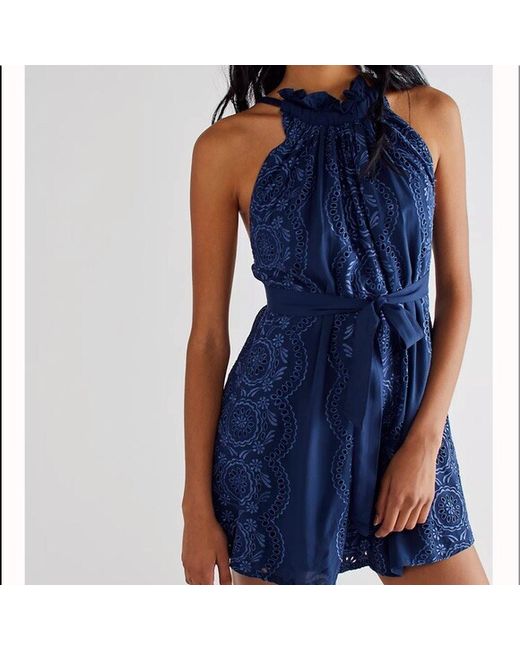pink and blue floral midi dress Peach & Blue Floral Ruffled Midi Dress