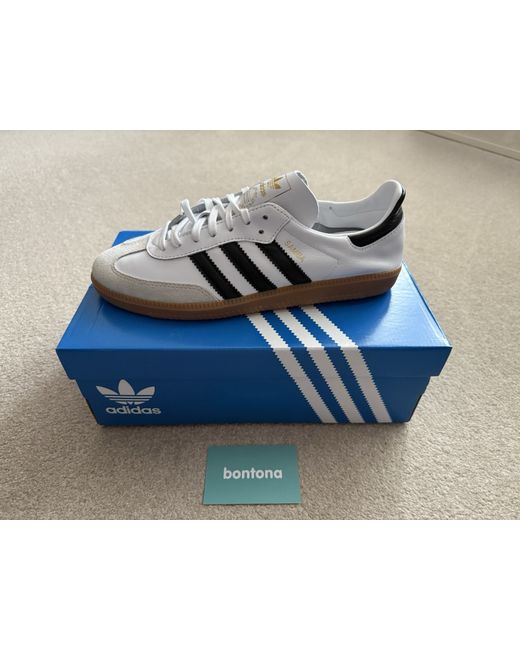 Adidas Samba x Manchester United MUFC Core Black UK 9 in Red | Stylemi