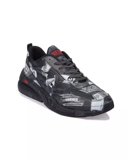 Diesel S-Serendipity Pro-X1 panelled sneakers in Blue | Stylemi