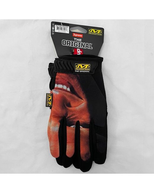 Supreme 2024 Aphex Twin Mechanix Big Face Work Gloves Large New in