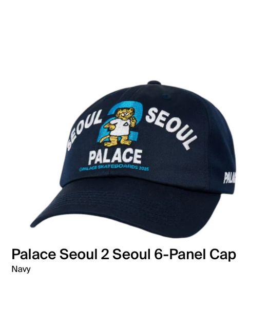 キャップ　PALACE DORAEMON 6-PANEL NAVY ドラミちゃん キャップ PALACE DORAEMON 6-PANEL NAVY ドラミちゃん PALACE DORAEMON