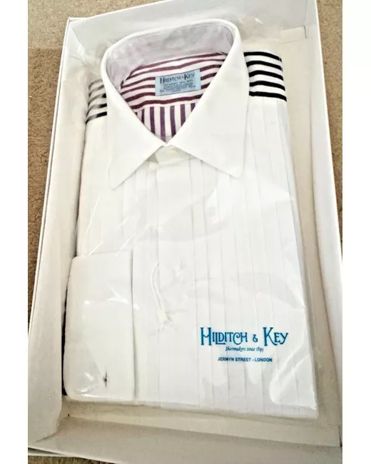 hilditch and key dress shirts Vintage Hilditch & Key Striped Shirt