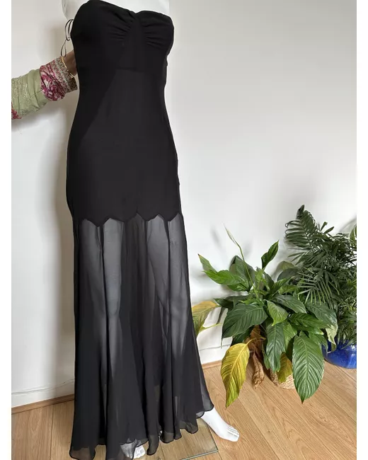Zara Oversized Semi-Sheer Floral Print Embroidery Long Tunic Dress S in  Green | Stylemi