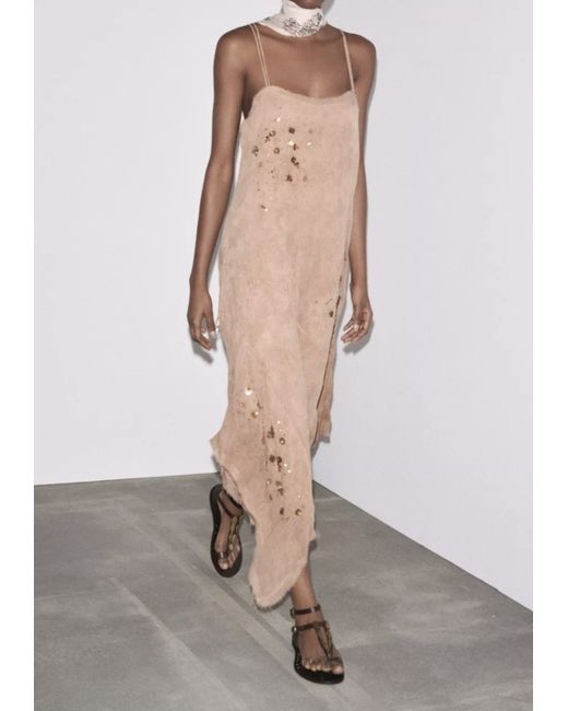 Zara ZW Collection Embroidered Tunic Dress XS | Stylemi