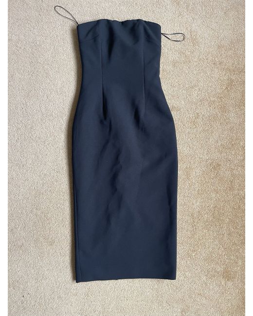 knee length dresses for ladies The Orla Midi Dress in Black – Solace London