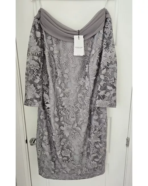 Jacques Vert 18 Ivory--Grey Dress UK Jacket 16 Weddings in Pink | Stylemi