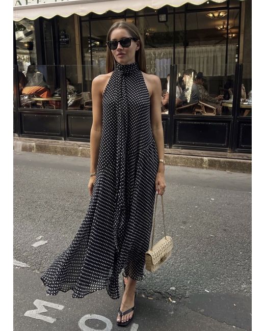 Zara Zw Collection Polka Dot Long Dress Xl Bnwt | Stylemi
