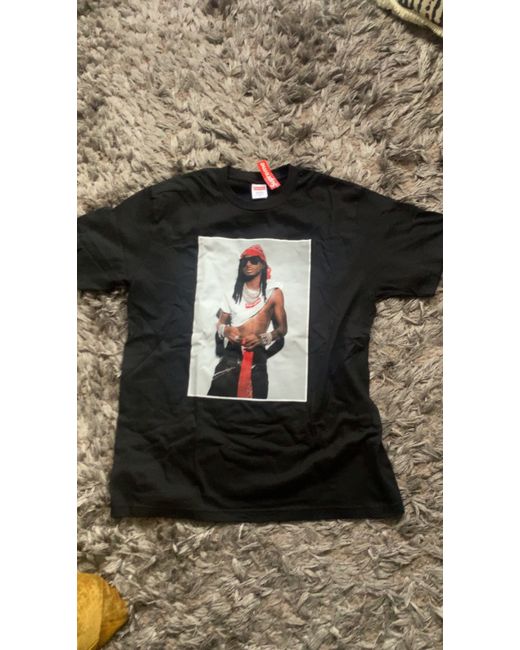 Supreme Playboi Carti Photo Tshirt Tee XXL Brand New in Black