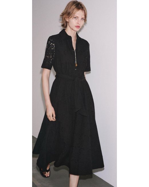Zara ZW Collection Embroidered Tunic Dress XS | Stylemi