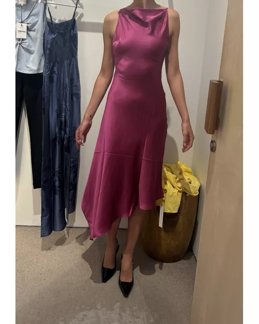 short sleeve work dress Berylove Women Navy Work Dress Sheath V-Neck Semi Formal Dress with Short Sleeves, Navy / US4