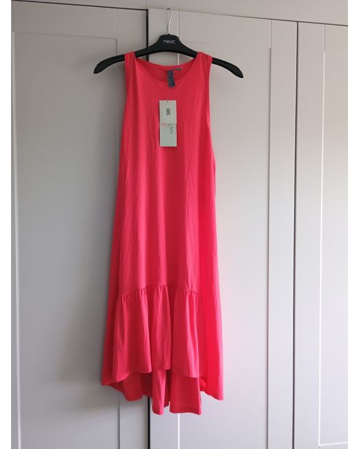 Sweaty Betty BNWT Explorer Club Mini Dress Tuilip XL Uk 16/18 RRP 85 in Red  | Stylemi