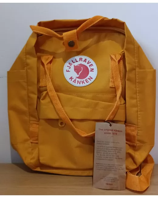 fjallraven kanken classic mini warm yellow backpack Knken  Fjllrven SEA sized package Fjallraven Kanken Mini - Kids