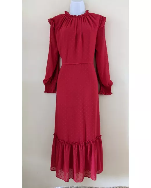 open lace back dress Lavender Laura Ashley Tented Dress M/L  OMNIA